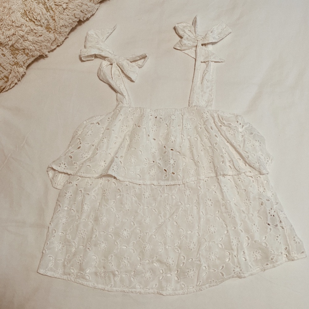 NWT White American Eagle Islet Tank